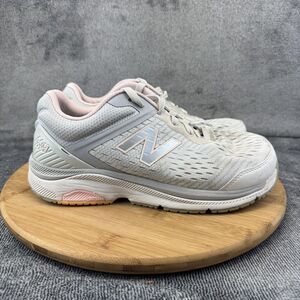 New Balance Walking Shoes Womens Size 8.5 Wide 4E Gray Pink 847v4 Sneakers